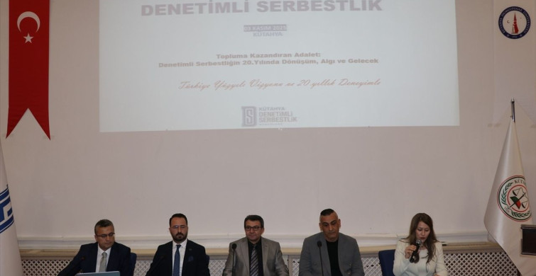 Kütahya'da Denetimli Serbestlik Sistemi Paneli Gerçekleştirildi