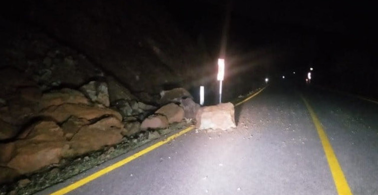 Kütahya'da Heyelan Ulaşımı Etkiledi