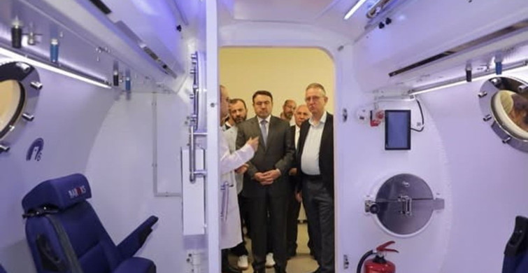Kütahya'da hiperbarik oksijen tedavi merkezi açıldı