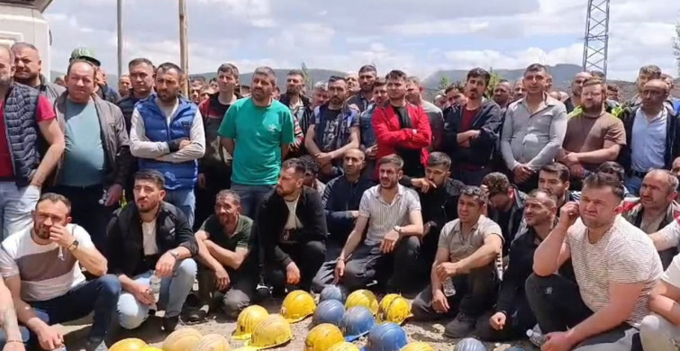 Kütahya'da Maden İşçileri ile Firma Yetkilileri Arasında Gerginlik