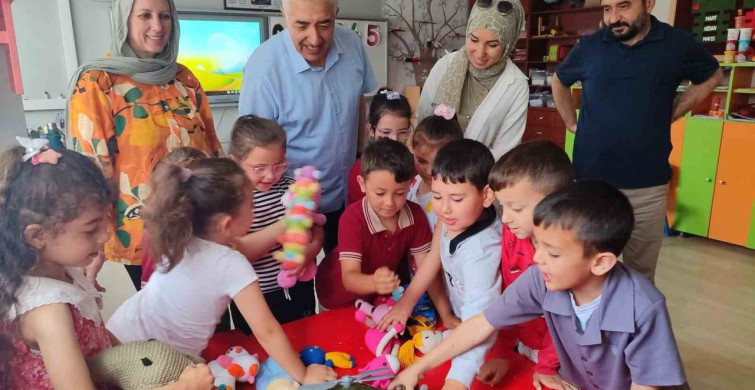 Kütahya'da öğrenci, veli ve öğretmen iş birliğiyle geri dönüşüm projesi