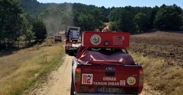Kütahya'da Orman Yangını