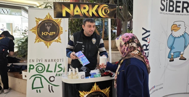 Kütahya'da Polis Haftası Etkinlikleri ve Bilgilendirme Stantları