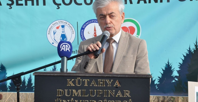 Kütahya'da Şehit Çocuklar İçin 500 Fidan Dikildi