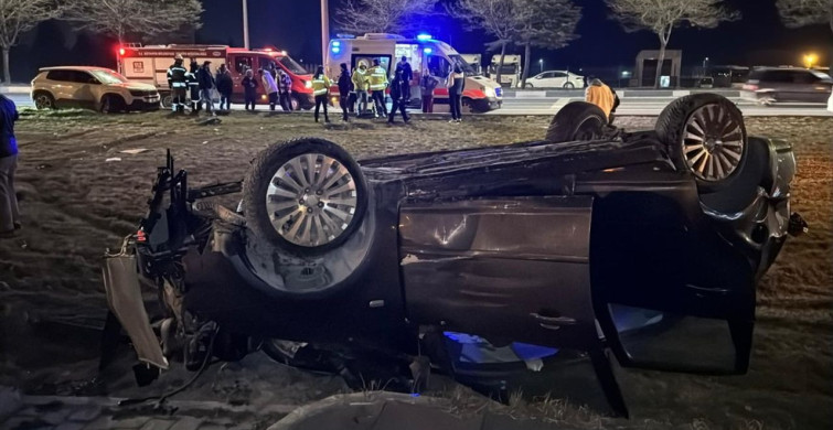 Kütahya'da Trafik Kazası: 1 Yaralı