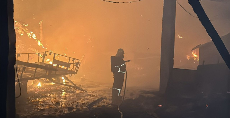 Kütahya'da Yangın Felaketi: 2 Ev, 3 Samanlık ve 2 Ahır Kül Oldu
