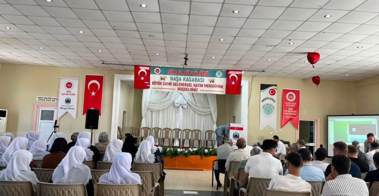 Kütahya'nın Simav ilçesinde geleneksel hatim merasimi düzenlendi