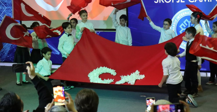 Kuzey Makedonya'da Türkçe Eğitim Günü Coşkuyla Kutlandı