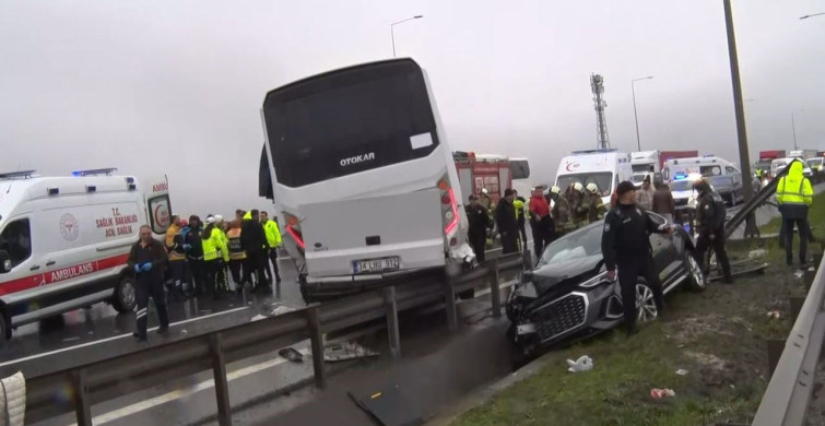 Kuzey Marmara Otoyolu'nda Polis Servis Minibüsü Kazası: 1 Şehit, 16 Yaralı