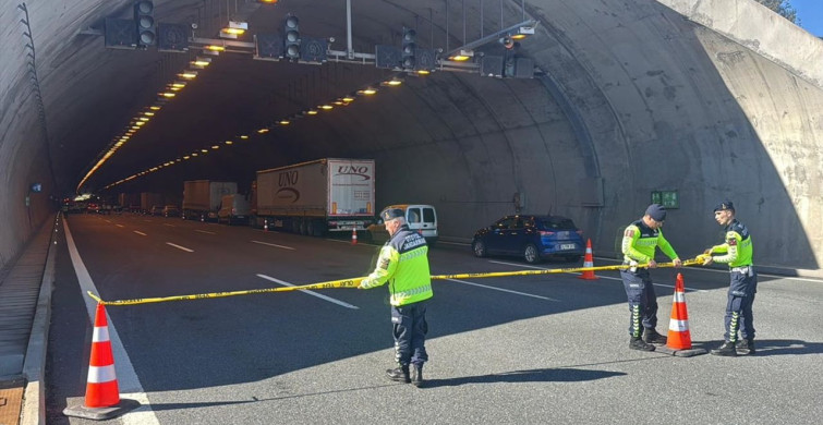 Kuzey Marmara Otoyolu'nda Tanker Kazası