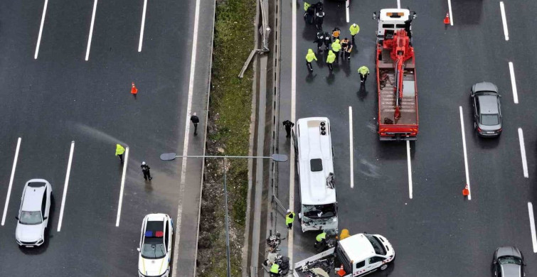 Kuzey Marmara Otoyolu'nda Trafik Kazası: 1 Polis Şehit, 16 Yaralı
