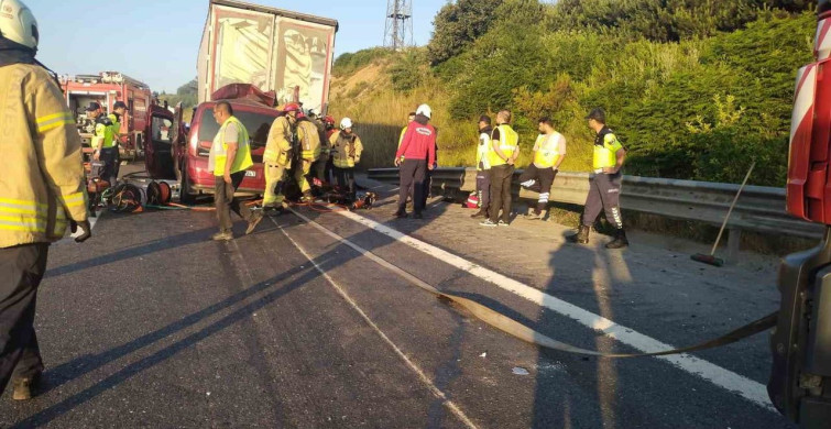 Kuzey Marmara Otoyolu'nda Trafik Kazası: Üç Can Sıfırlandı