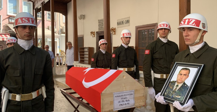 Kıbrıs Gazisi Emekli Binbaşı Sebahattin Hastürk’ün Son Yolculuğu
