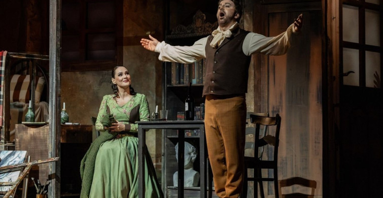 La Boheme Operası Prömiyeri AKM'de Yapıldı