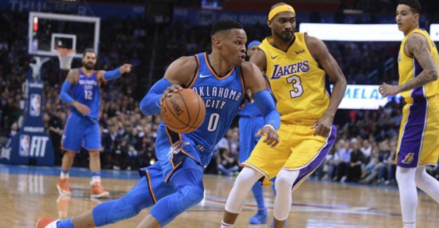 Lakers, Oklahoma’yı Uzatmada Yıktı!