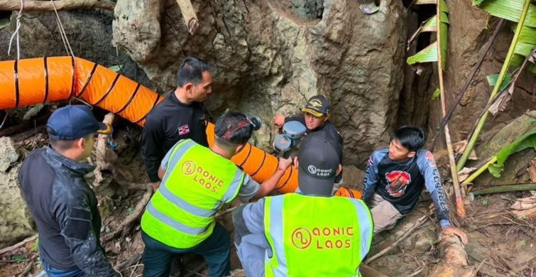 Laos'taki Define Avcılarını Kurtarma Operasyonunda 7. Gün