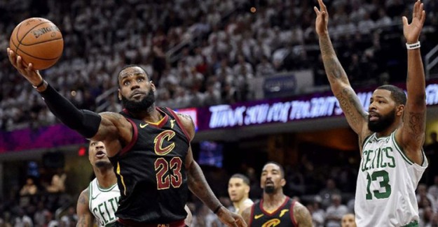 LeBron Coştu Cavaliers Seriyi Eşitledi!