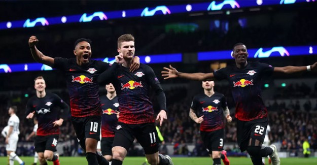 Leipzig Deplasmanda Tottenham'ı Devirdi