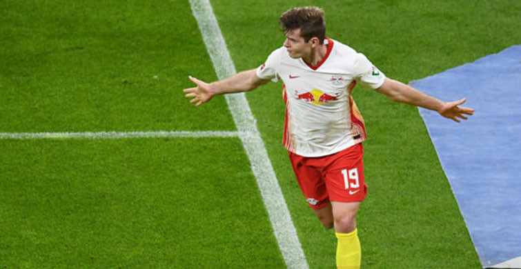 Leipzig'de Sörloth Sahne Aldı