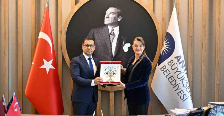 Letonya Büyükelçisi Antalya'yı Ziyaret Etti