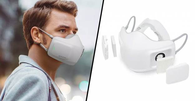 LG Koronavirüs İçin ‘PuriCare’ İsimli Akıllı Maske Geliştiriyor