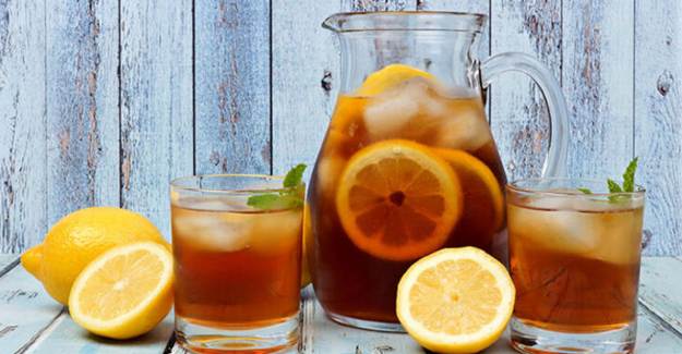 Limonlu Soğuk Yeşil Çay Tarifi