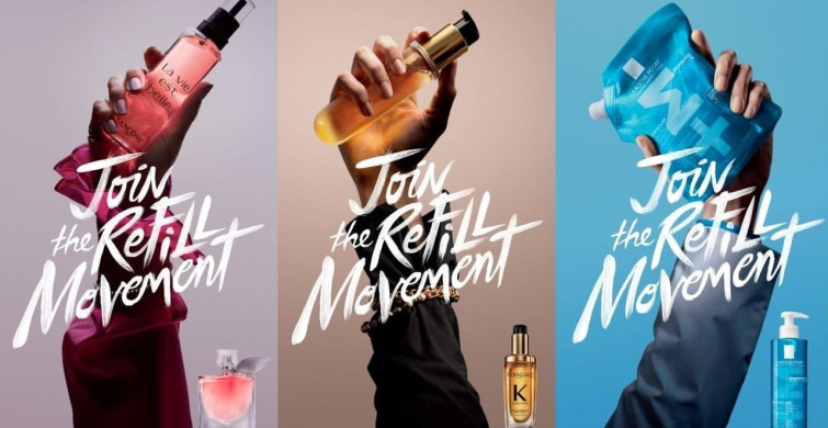 L’Oréal, yeniden doldurulabilir güzellik hareketini genişletiyor