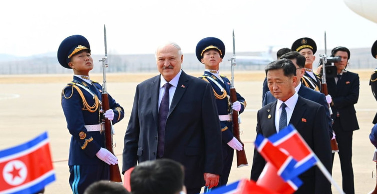 Lukaşenko, Kuzey Kore'de Resmi Temaslarda Bulundu