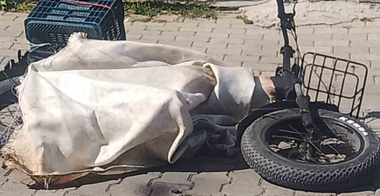 Lüleburgaz'da Elektrikli Bisiklet Patladı, Sürücü Yaralandı