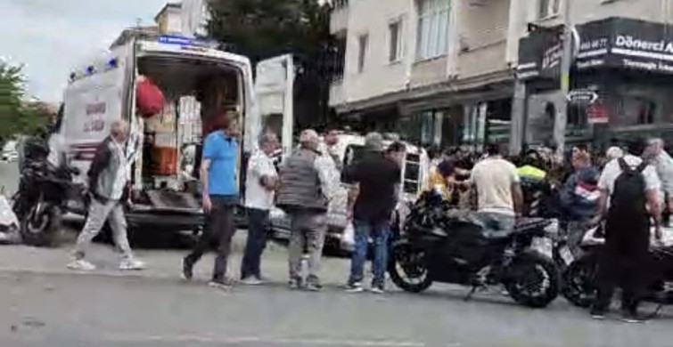 Lüleburgaz'da Motosiklet Kazası: Yaya Yaralandı