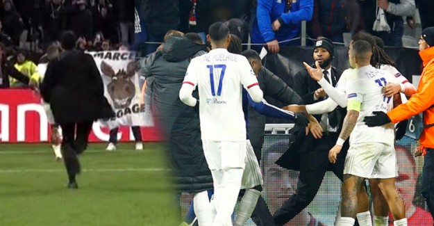 Lyon Taraftarından Marcelo'ya Şok Pankart
