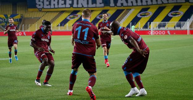 Tranzonspor Finalde! Fenerbahçe: 1 - Trabzonspor: 3