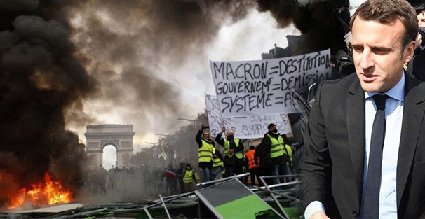 Macron Sarı Yelekliler İle Görüşecek 