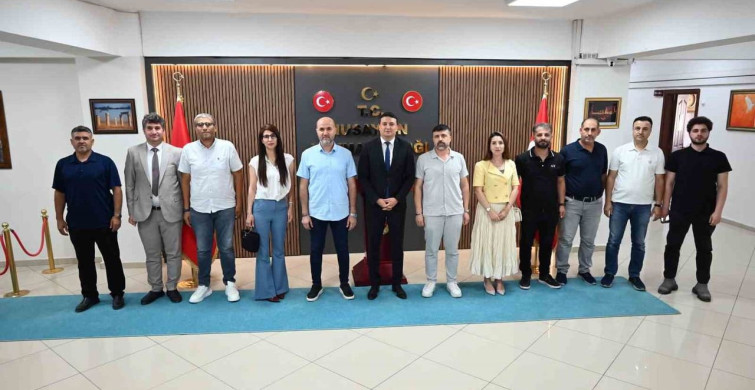MAGYED, Nusaybin kaymakamı Temurci ile bir araya geldi