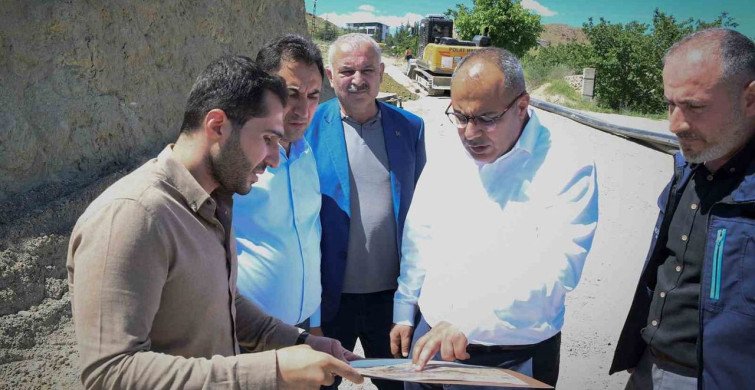 Malatya Büyükşehir Belediyesi’nden Kuluncak’a 41 kilometrelik içme suyu hattı