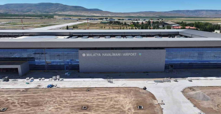 Malatya havalimanı 2 buçuk milyon yolcuya hazırlanıyor