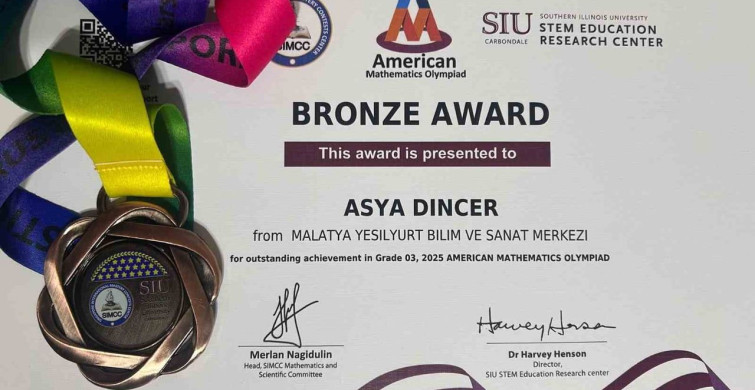 Malatya Öğrencilerinden Uluslararası Matematikte Başarı