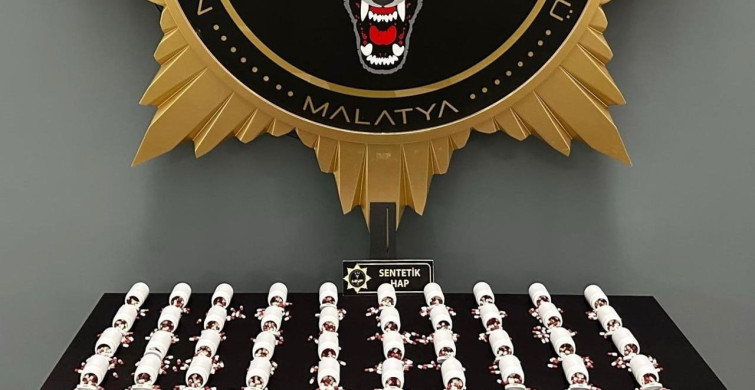 Malatya Otogarı'nda 2.970 Sentetik Hap Ele Geçirildi