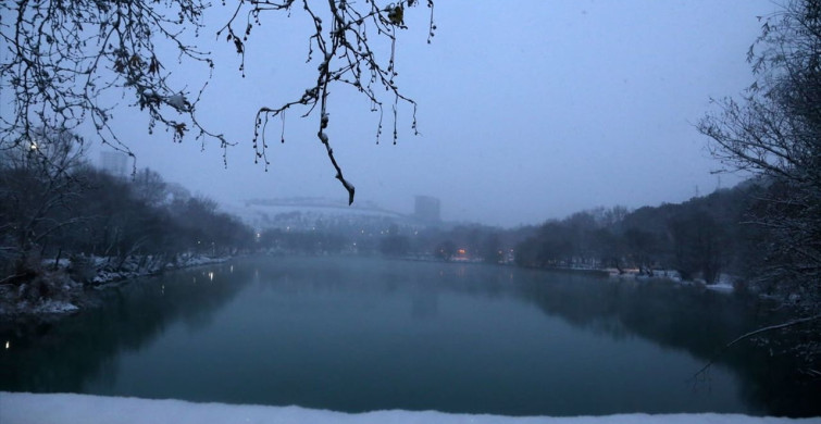 Malatya Turgut Özal Tabiat Parkı Kış Manzarasıyla Göz Dolduruyor
