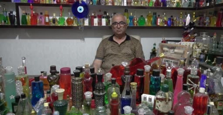 Malatya'da 35 Yıllık Kolonya Koleksiyonu Satılmıyor