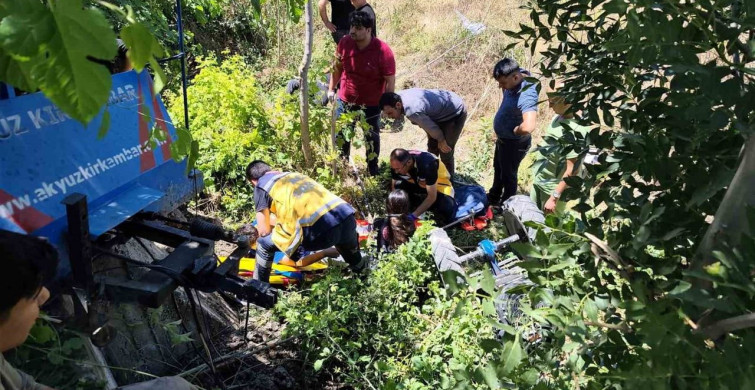 Malatya'da çapa motoru devrildi: 3 yaralı