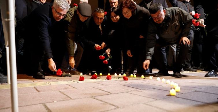 Malatya'da Depremde Hayatını Kaybedenler Anıldı