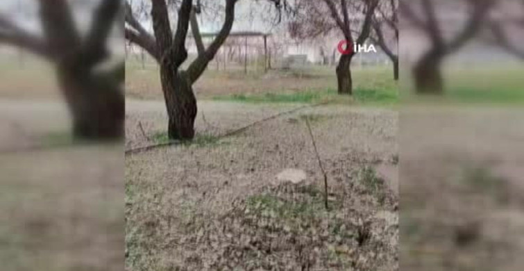 Malatya’da Dolu Yağışı Zorluklar Yaşattı