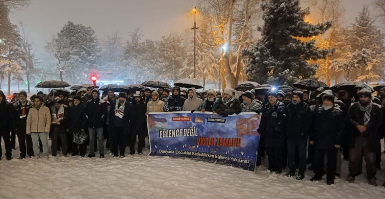 Malatya'da Gazze İçin Destek Yürüyüşü Düzenlendi