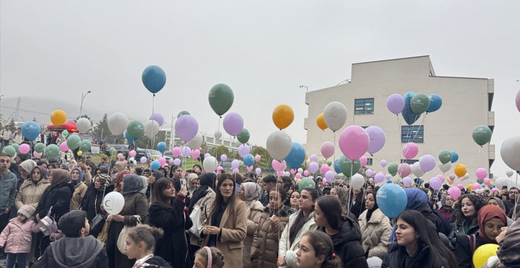 Malatya'da Lösemi Hastası Çocuklar Balon Uçurarak İyileşmeyi Kutladı