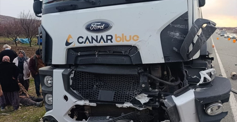 Malatya'da Otomobil ve Kamyon Çarpıştı: 1 Ölü, 1 Yaralı