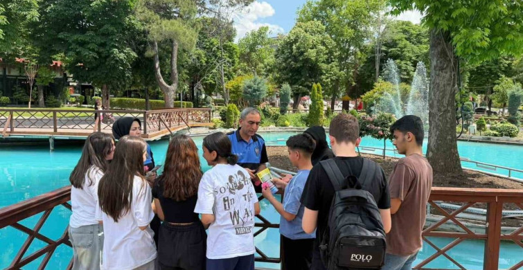 Malatya'da polis ekiplerinden boğulma vakalarına karşı farkındalık çalışması