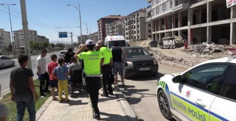Malatya'da ters yönde seyreden engelli sürücü kaza yaptı
