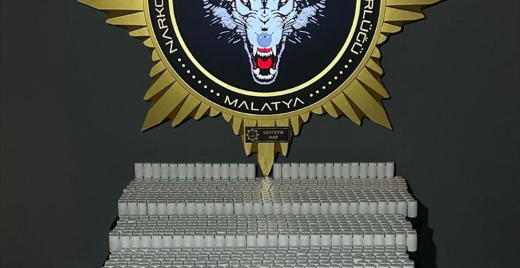 Malatya'da Uyuşturucu Operasyonu: 75 Bin Hap Ele Geçirildi