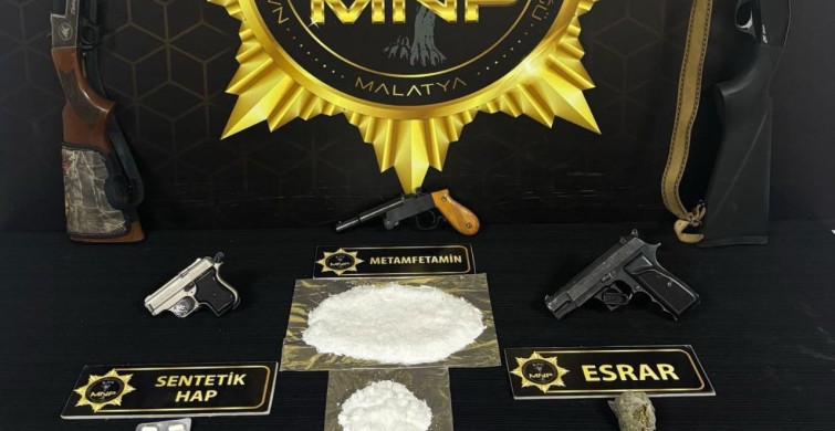 Malatya’da uyuşturucu operasyonunda 7 kişi tutuklandı